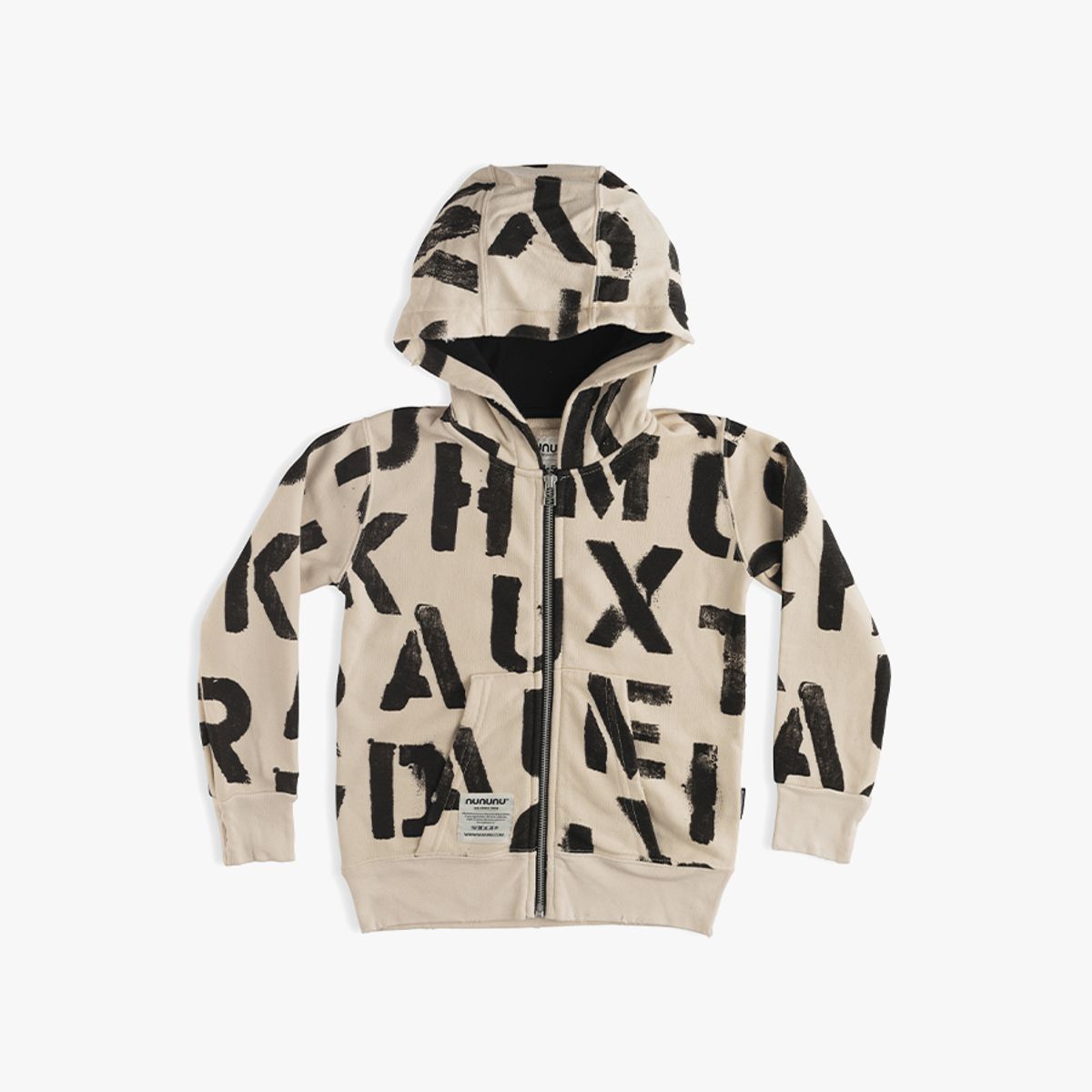 누누누(NUNUNU) ABC ZIP HOODIE_NU21JD302
