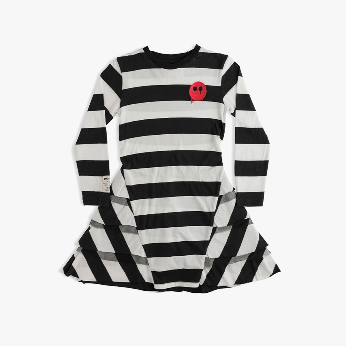 누누누(NUNUNU) STRIPED LAYERED DRESS_NU21OD407