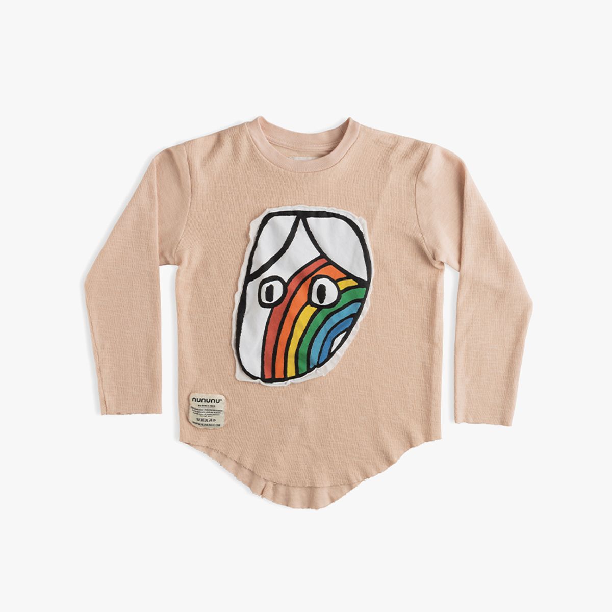 누누누(NUNUNU) RAINBOW DUDE PATCH SHIRT_NU21TR310_NU21TR310