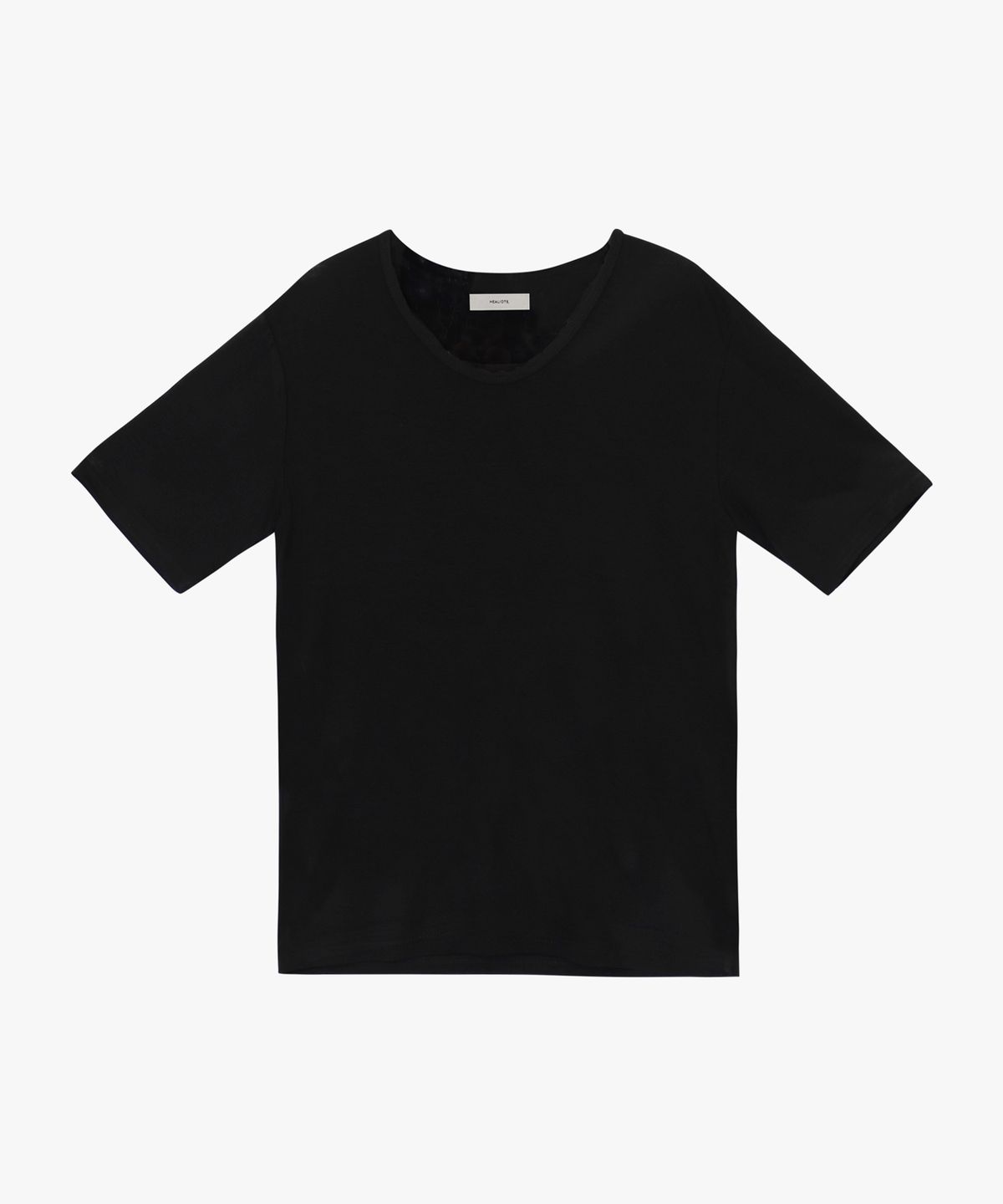 힐리오트(HEALIOTE) HEAL BASIC HALF T-SHIRT_BLACK