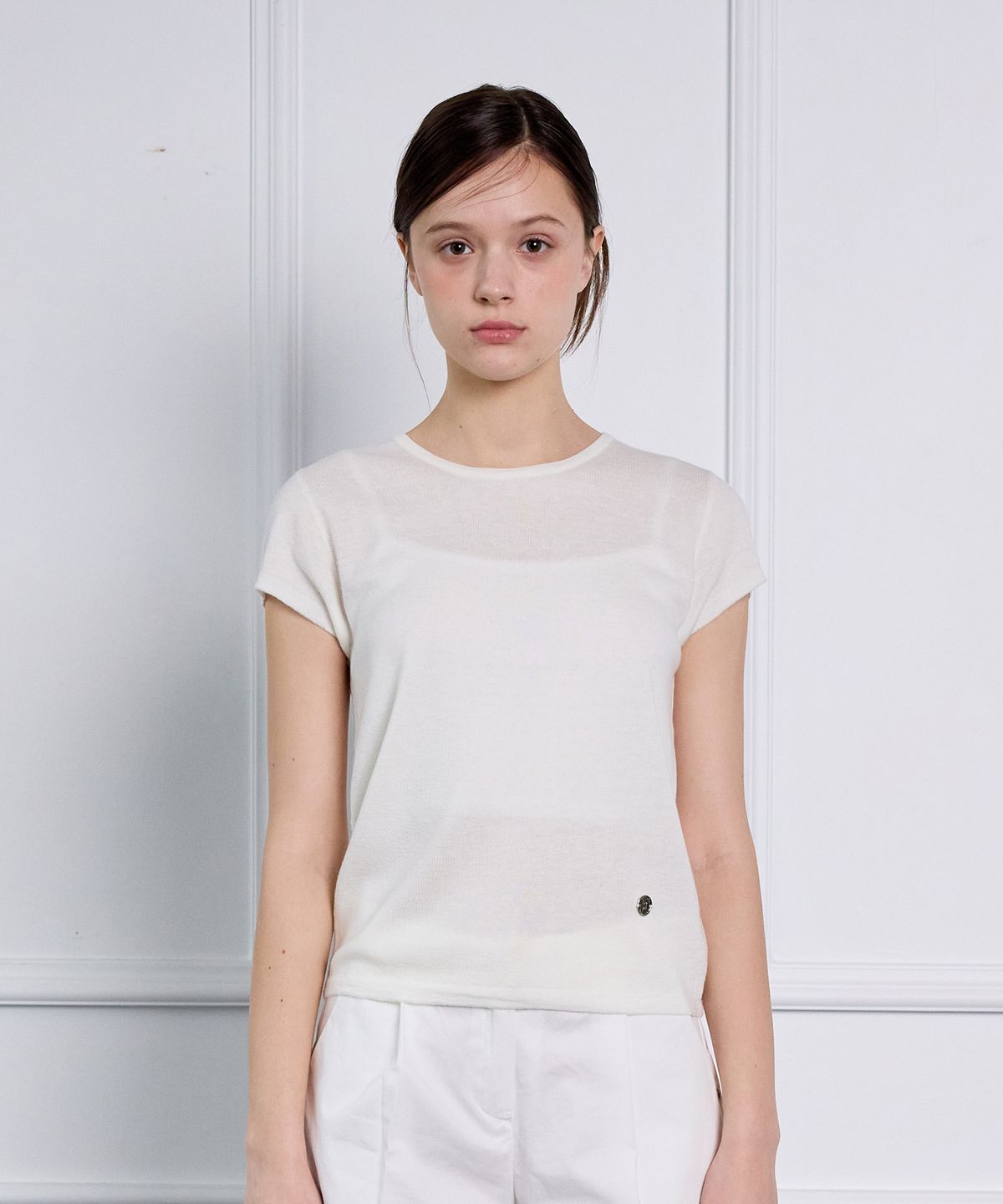 힐리오트(HEALIOTE) SILKY CAP KNIT_IVORY