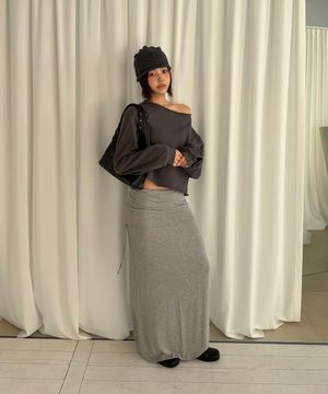 Every Day Comfort Long Skirt_CTS618(7color)