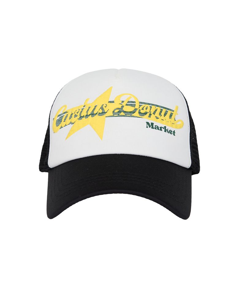 Logo Star Mesh Ball Cap - Black