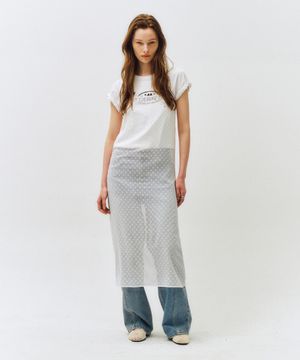 도트 시스루 레이어드 드레스_CTOP711(화이트)