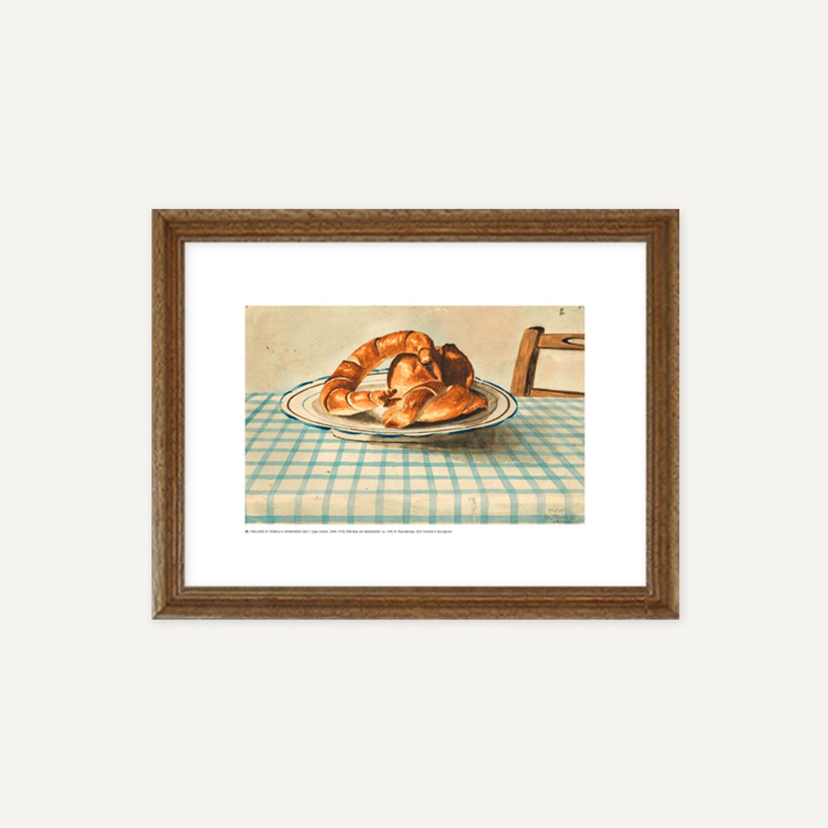 그릿시즌(GREET SEASON) 에곤 쉴레 / Croissant (액자 포함)