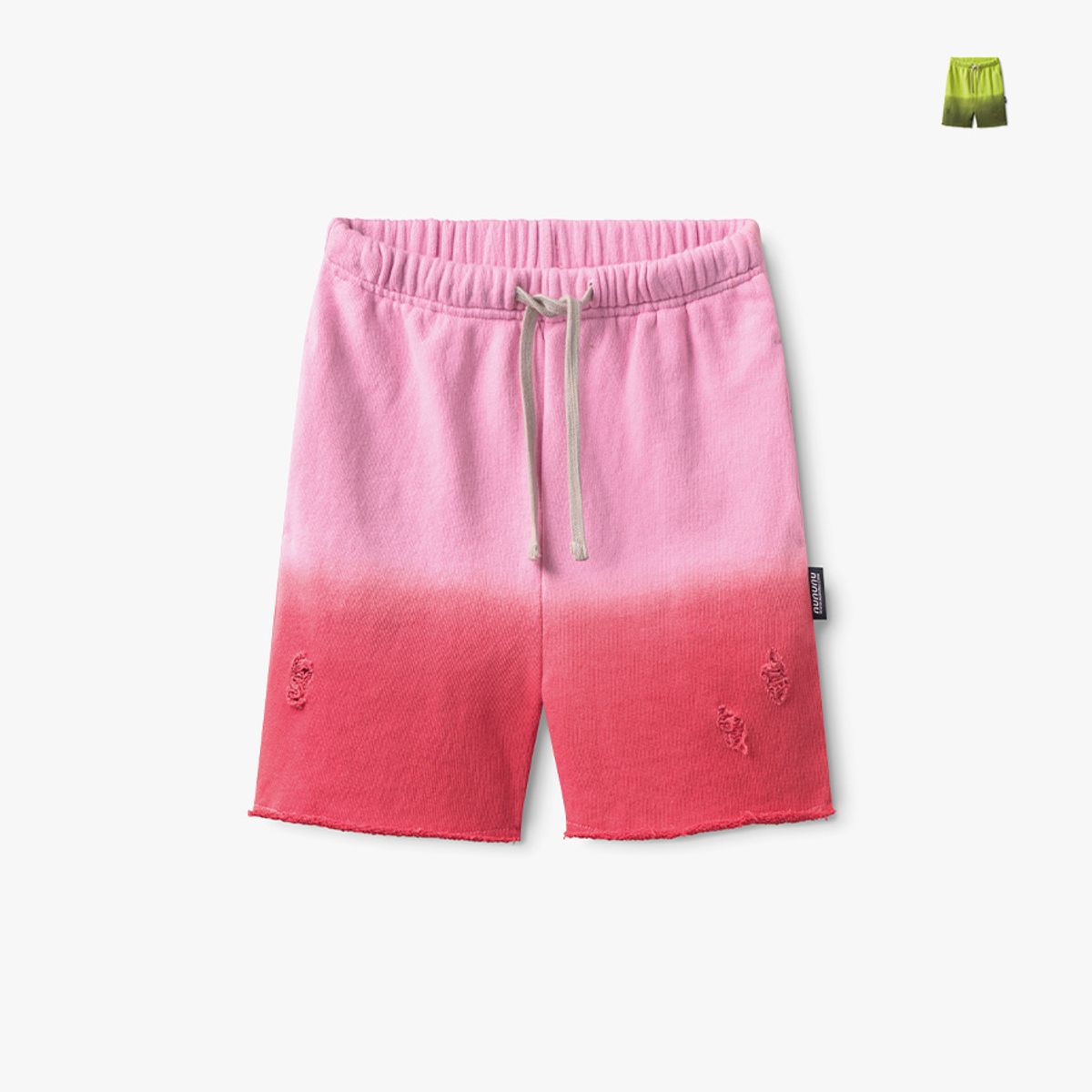 누누누(NUNUNU) OMBRE SWEATSHORTS_NU52PD337