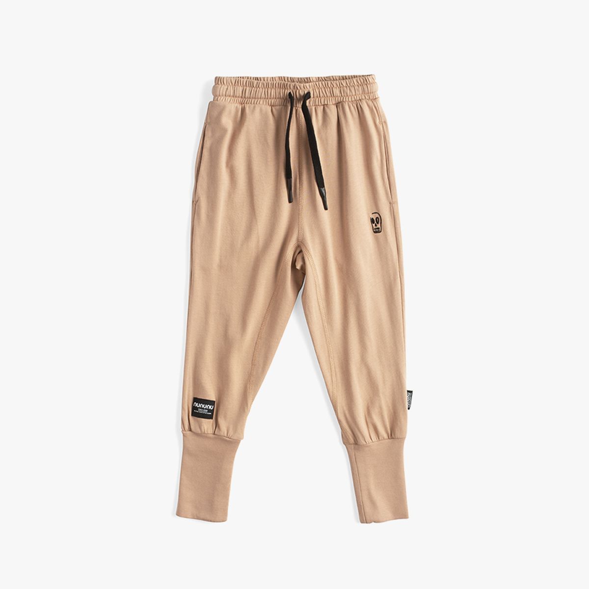 누누누(NUNUNU) SKULL PATCH LIGHT PANTS_NU33PD305