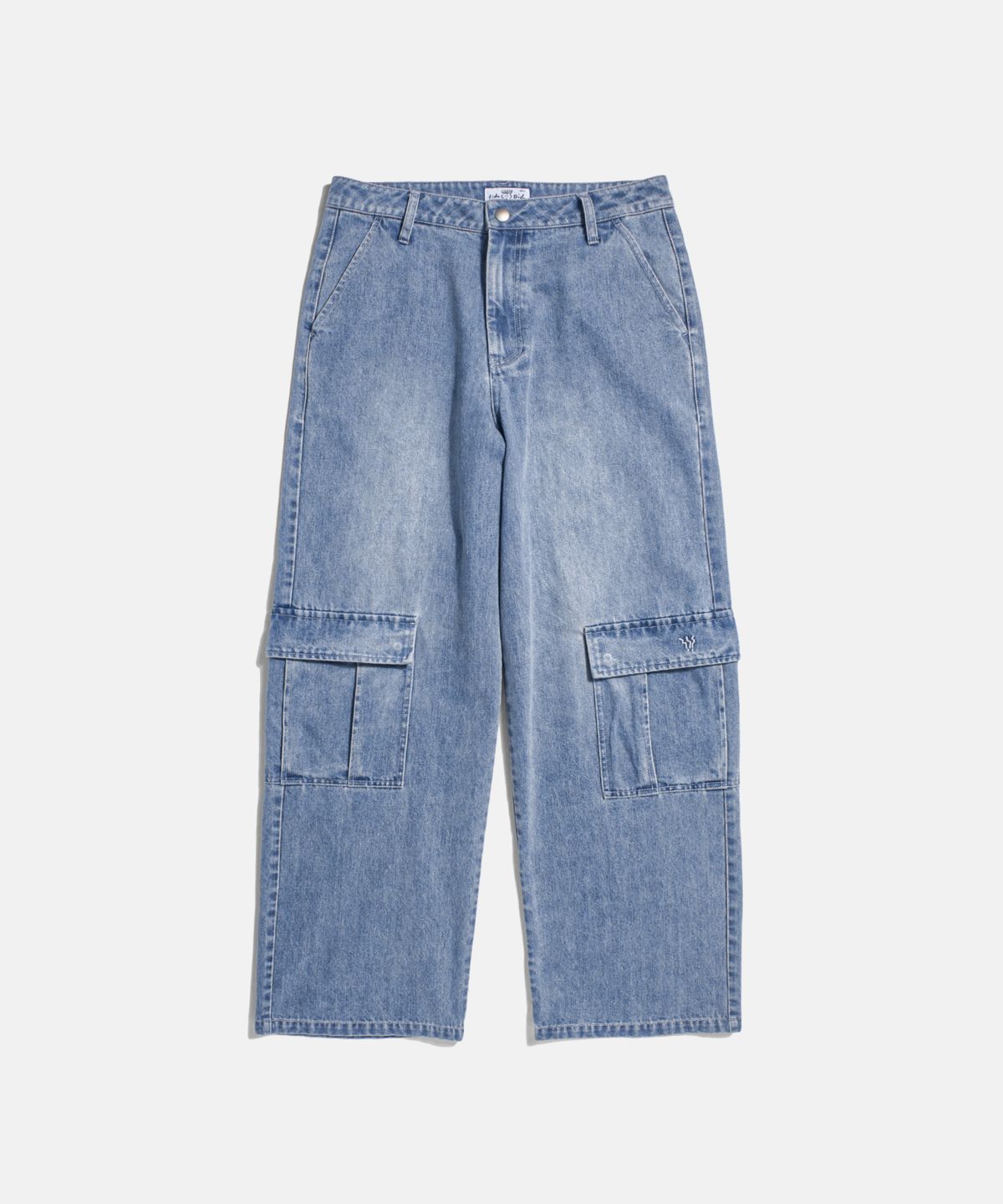피도디도(FIDO DIDO) FD Washed Cargo Pants Light Washed
