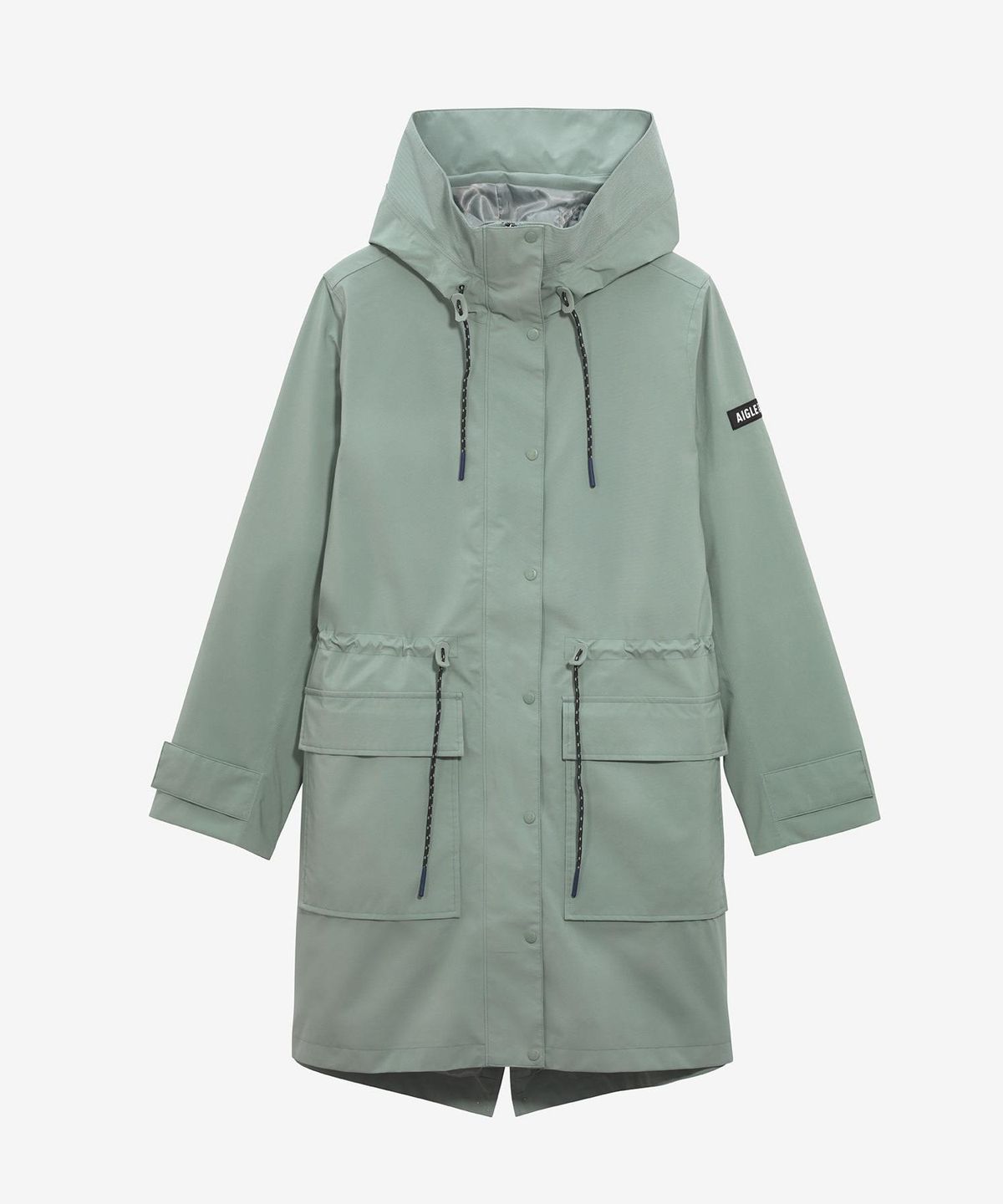 에이글(Aigle) 여성 T-KIT 고어텍스 피시테일 롱자켓 AIW24WOUT008CEL