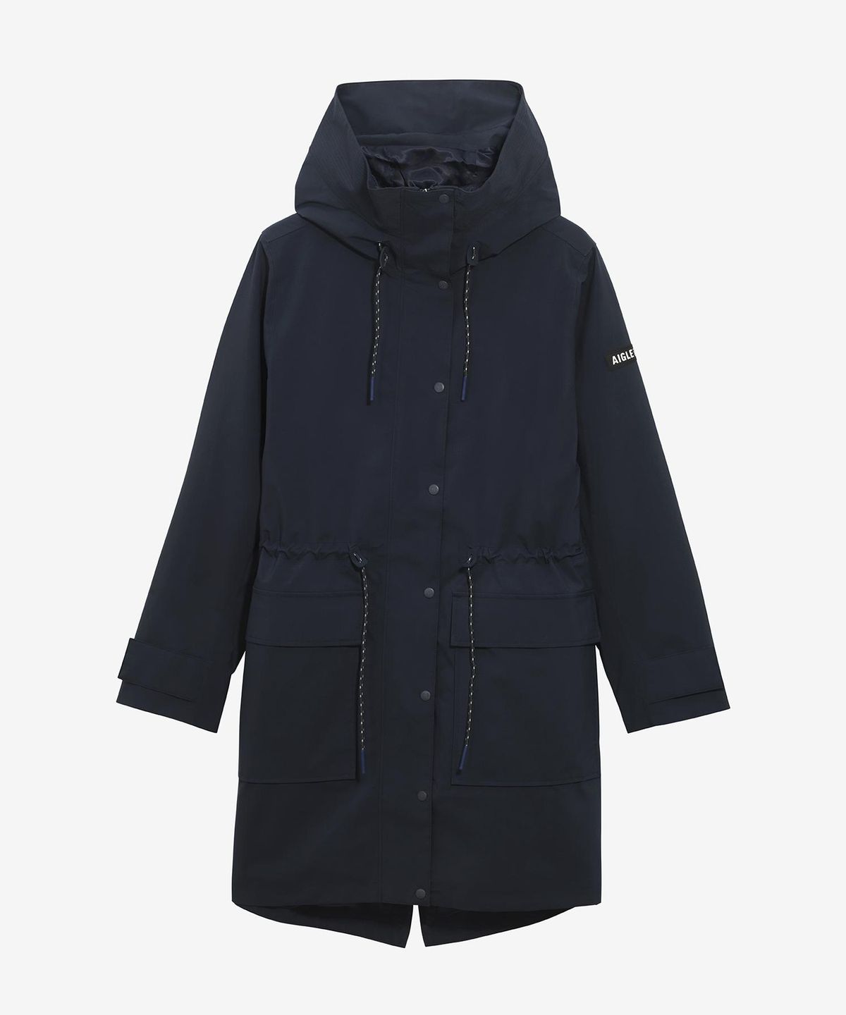 에이글(Aigle) 여성 T-KIT 고어텍스 피시테일 롱자켓 AIW24WOUT008EMP