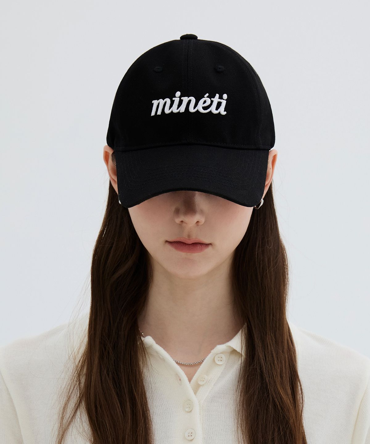 미네티(MINETI) 소두 코튼 레터링 볼캡 Y 10425 MT