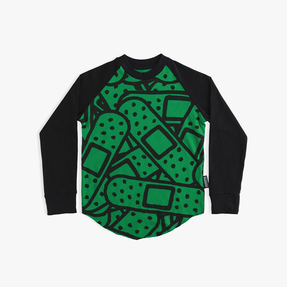 누누누(NUNUNU) BANDAID BASEBALL SHIRT_NU21TR312