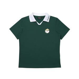 버킷 카라 티셔츠 GREEN (WOMAN)