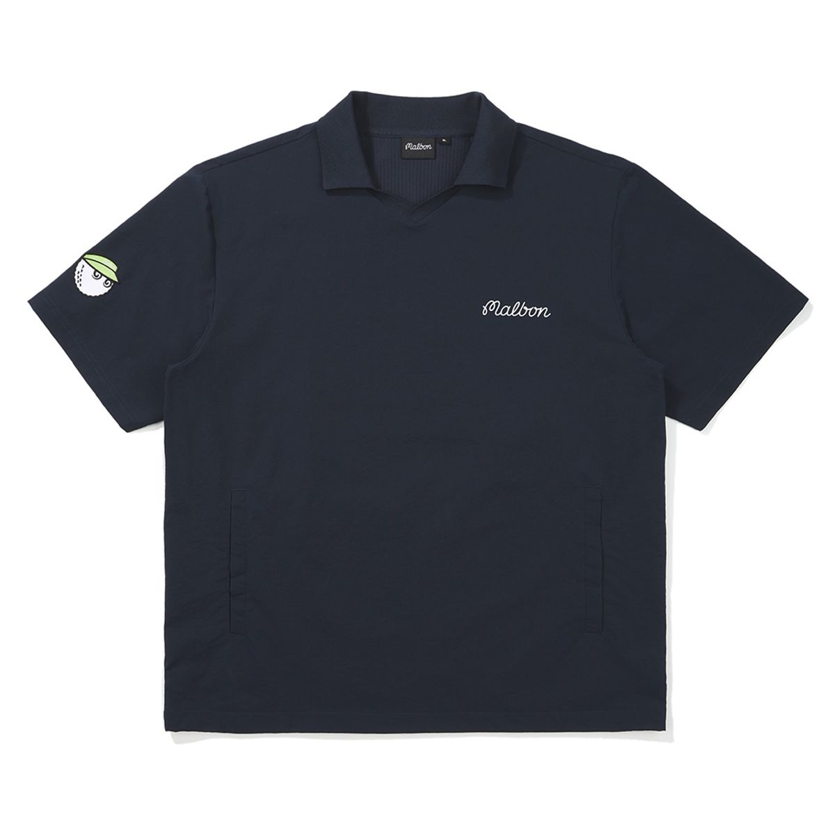 말본 골프(MALBON GOLF) 여름 에어닷 소재 피스테 NAVY (MAN)