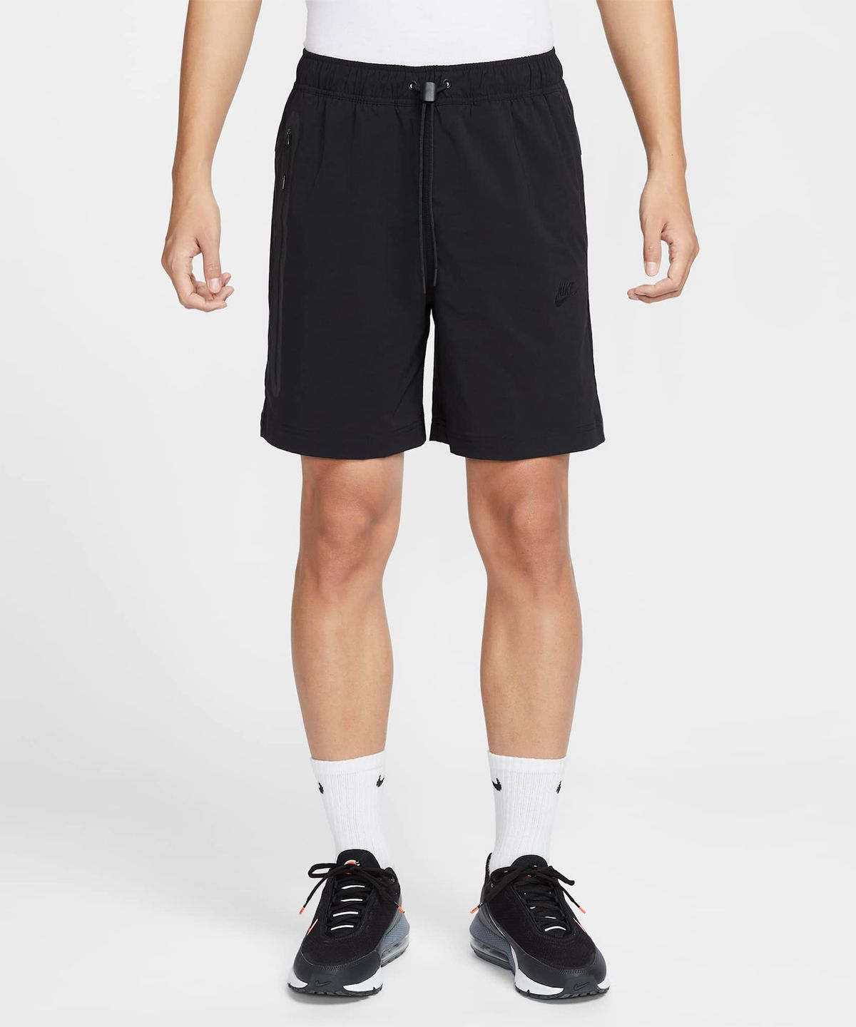 나이키(NIKE) 테크 우븐 쇼츠 M - 블랙 / HQ0471-010