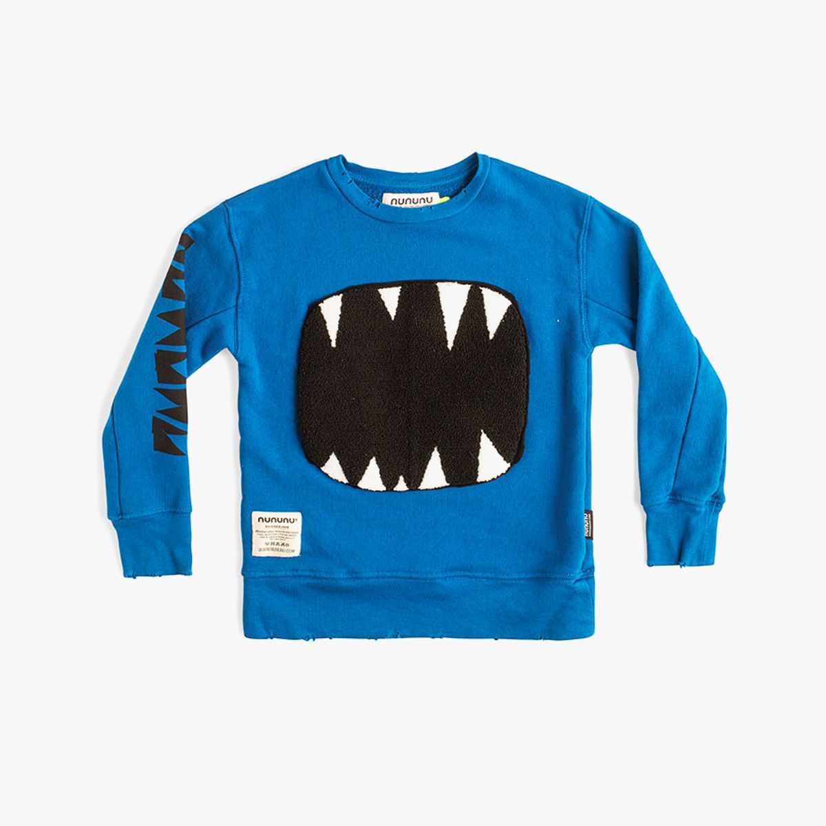 누누누(NUNUNU) FUZZY ROAR SWEATSHIRT_NU23TM302