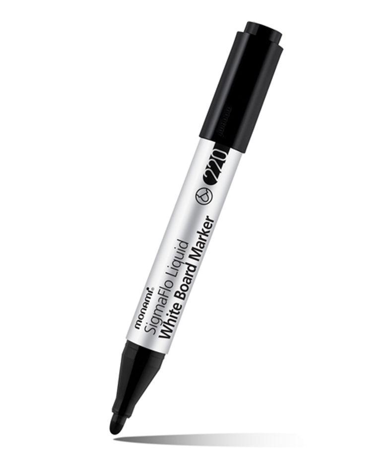 SigmaFlo Liquid White Board 220 (B:BK) 1타(12개입)