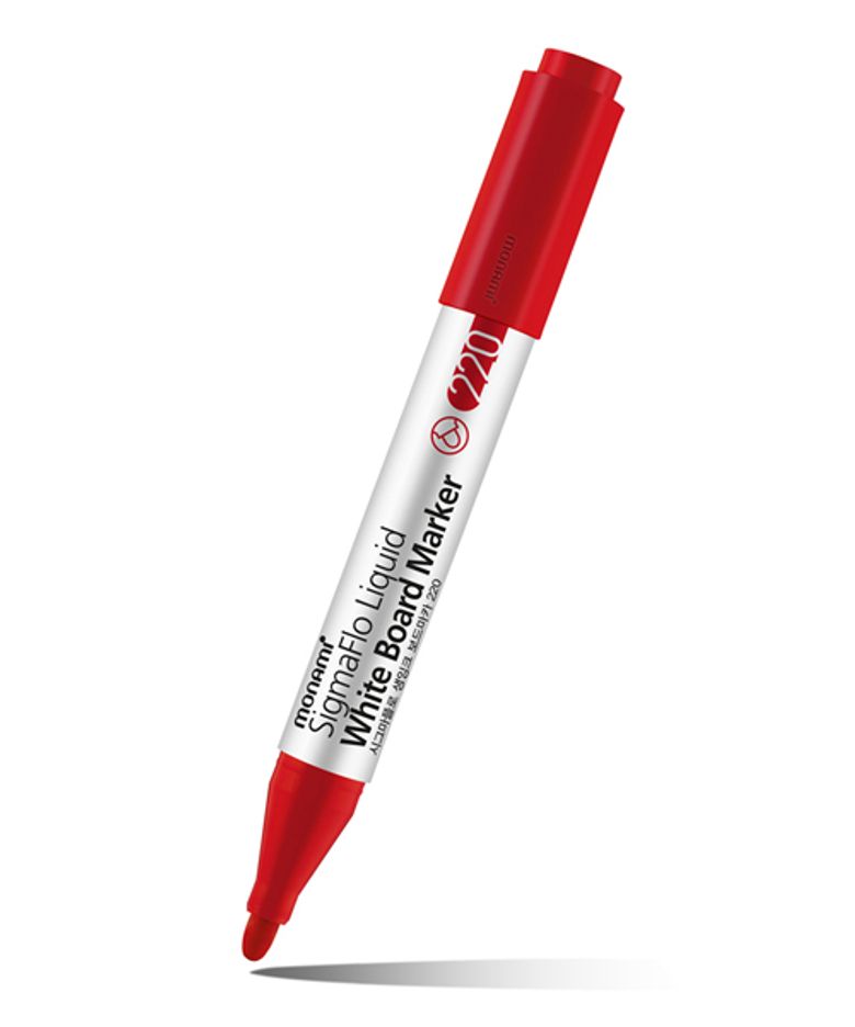 SigmaFlo Liquid White Board 220 (B:RD) 1타(12개입)