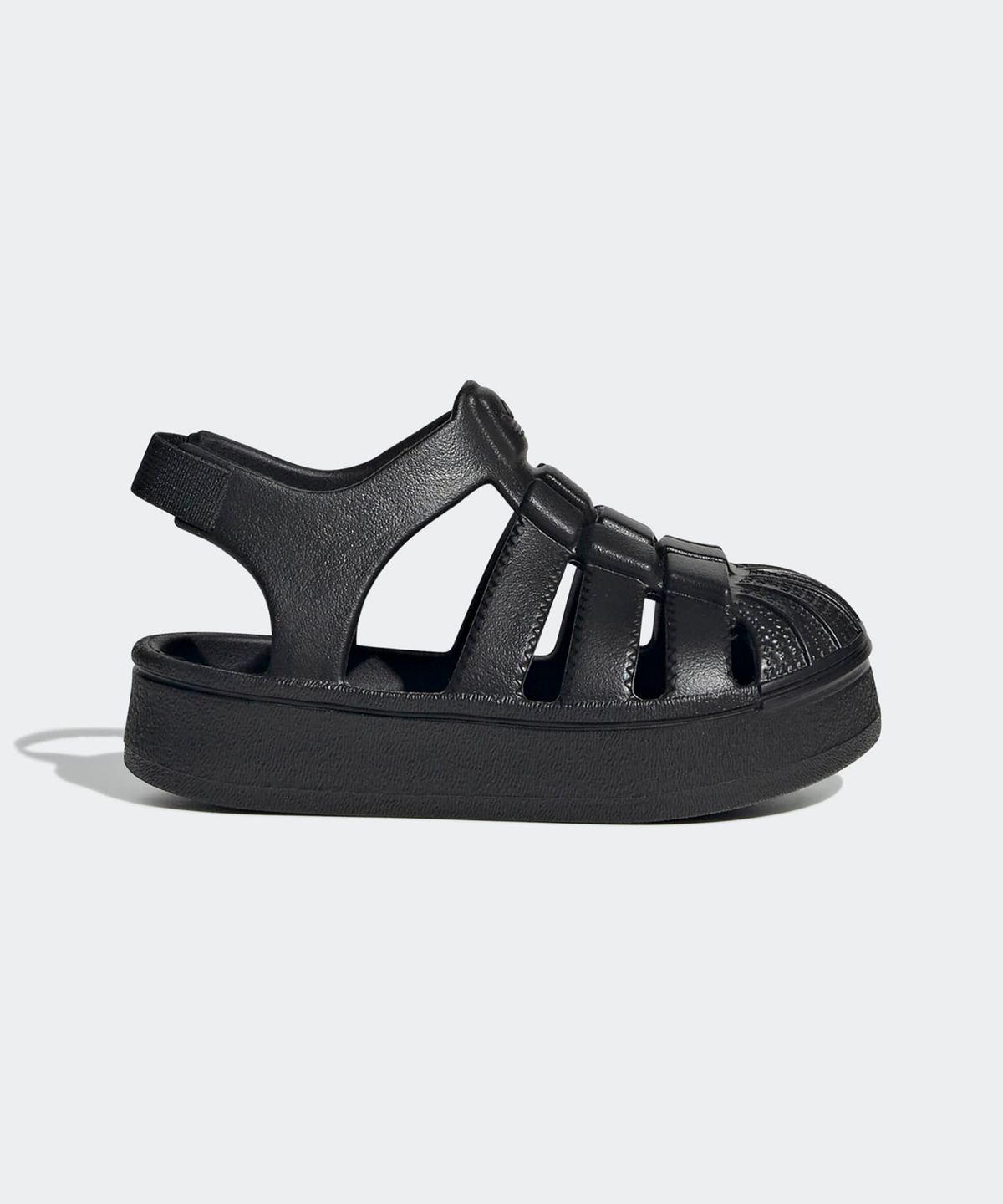 아디다스 키즈(ADIDAS KIDS) 슈퍼스타 샌들 인펀트 - 블랙 / JS2845