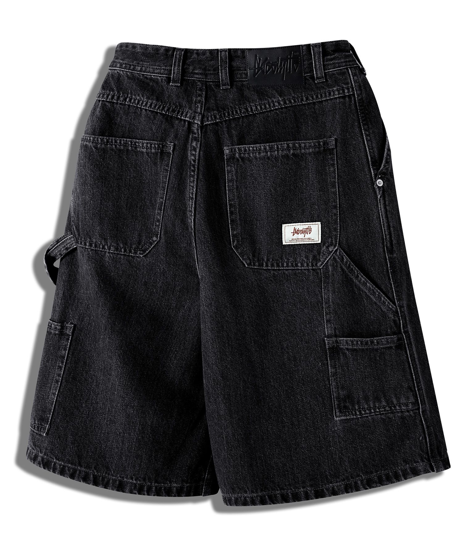 MUSINSA | YOSEMITE One-Tuck Carpenter Bermuda Denim Pants