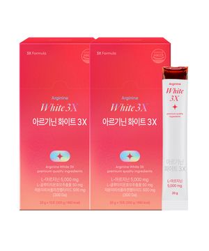 글루타치온 콜라겐 아르기닌 화이트 3X 15포 X 2박스(1개월분)