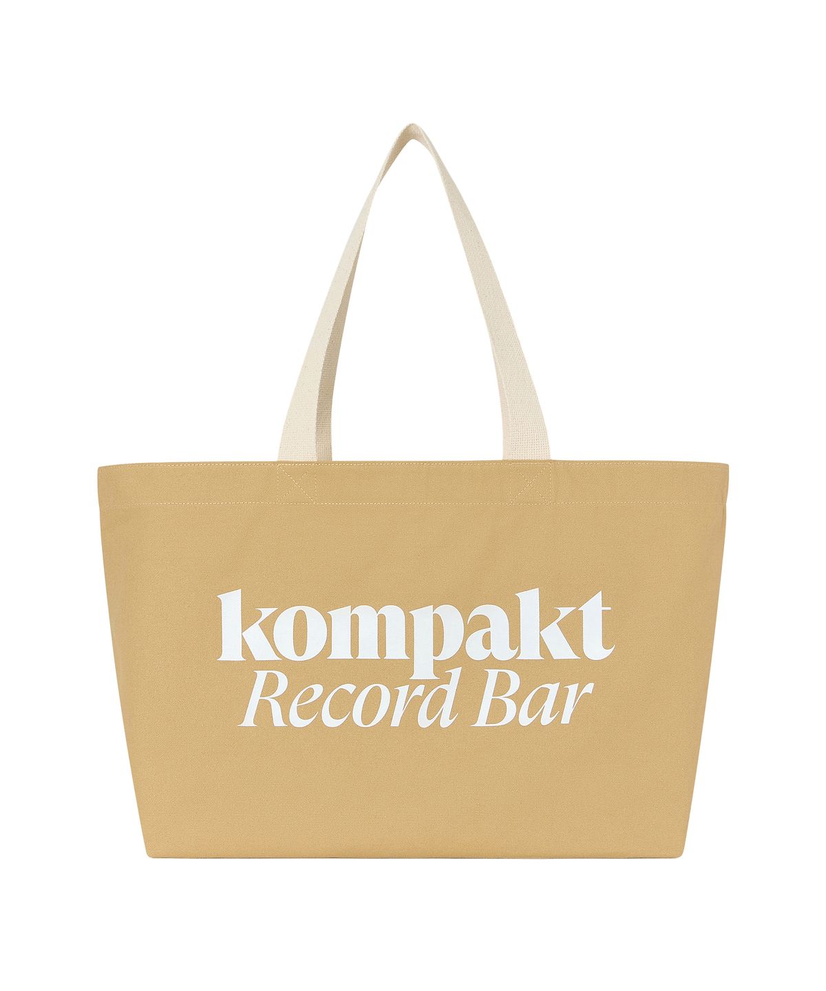 콤팩트 레코드 바(KOMPAKT RECORD BAR) KRB Light Canvas Tote Bag - Sand