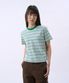 [WOMEN] 사바나 스트라이프 티셔츠 민트