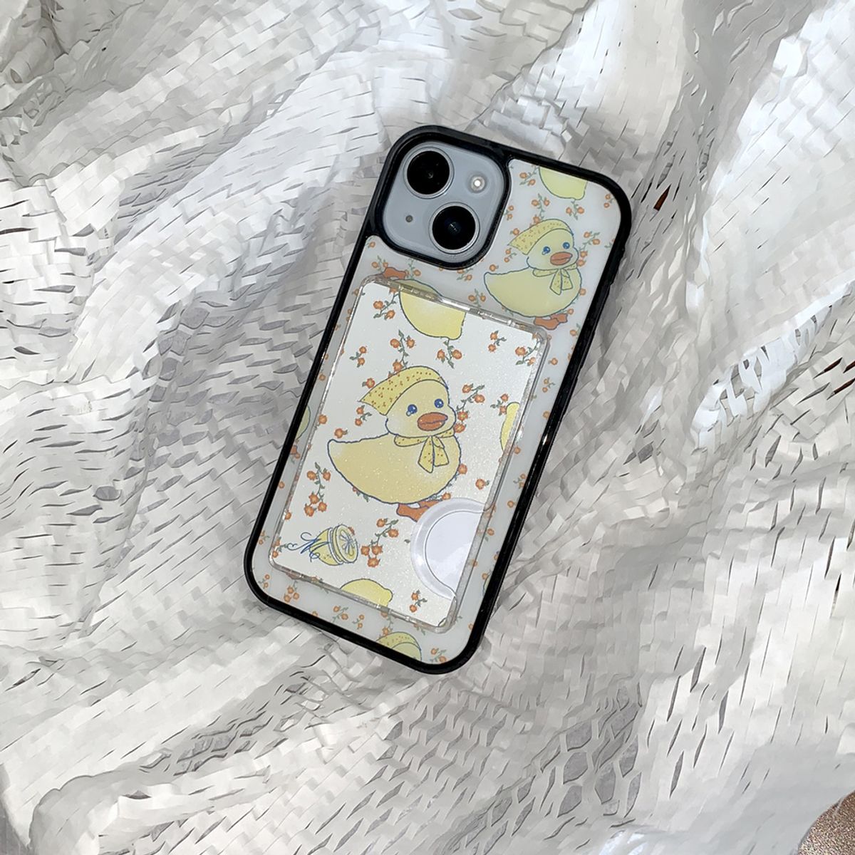 뮤즈무드(MUSEMOOD) lemon duck MagSafe card slot (맥세이프카드슬롯)
