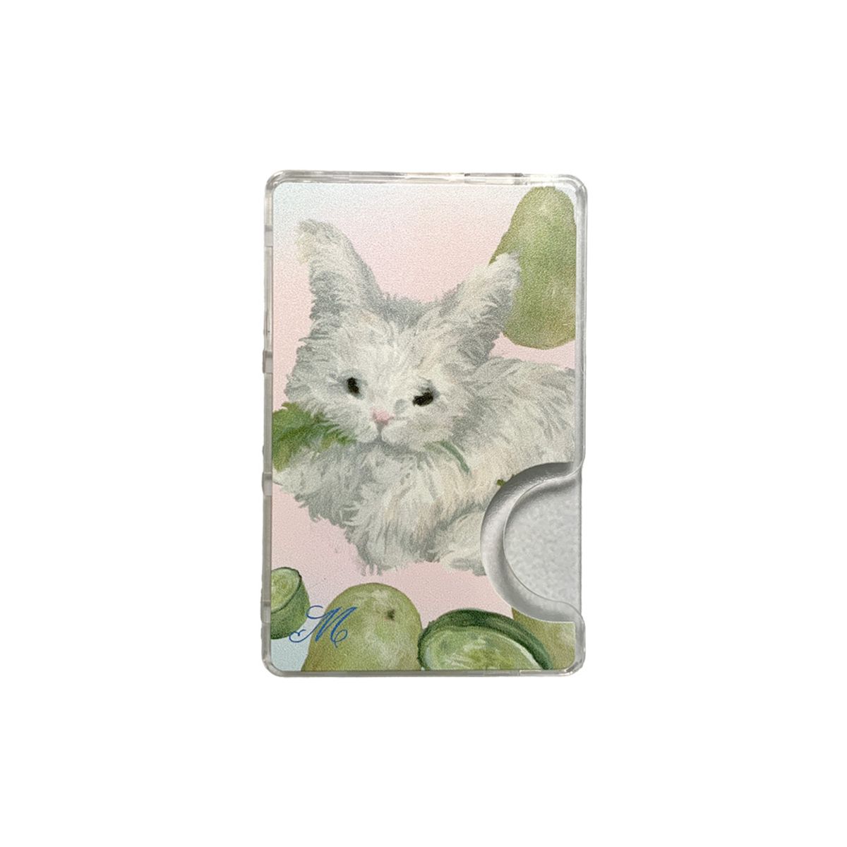 뮤즈무드(MUSEMOOD) pear rabbit MagSafe card slot (맥세이프카드슬롯)