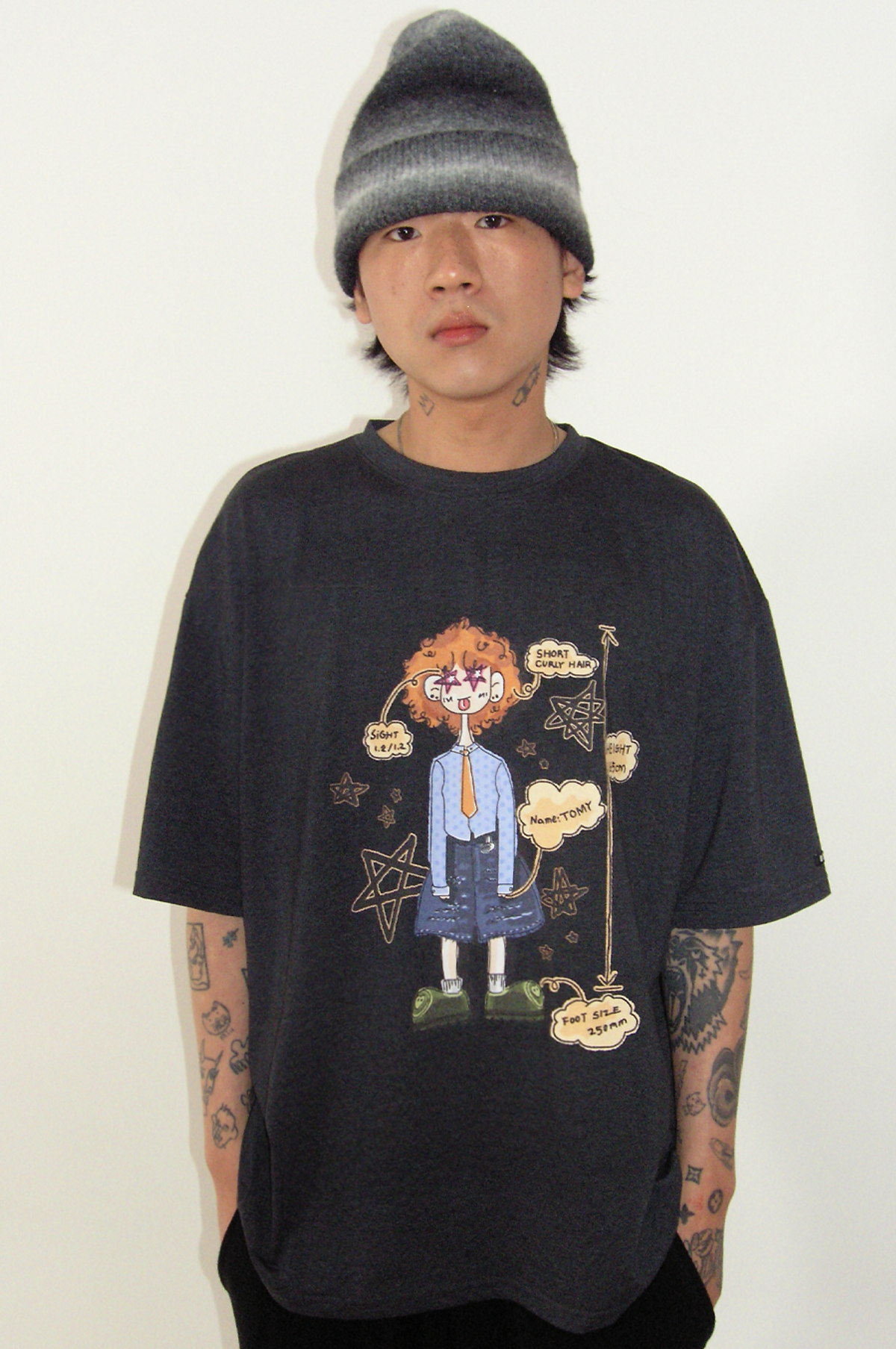 비피피(BFEEP) tomy tee_charcoal