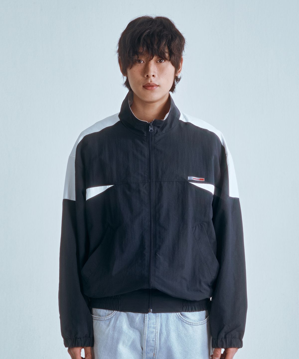 포영(FOUR YOUNG) 00 Wind Breaker Navy (Unisex)