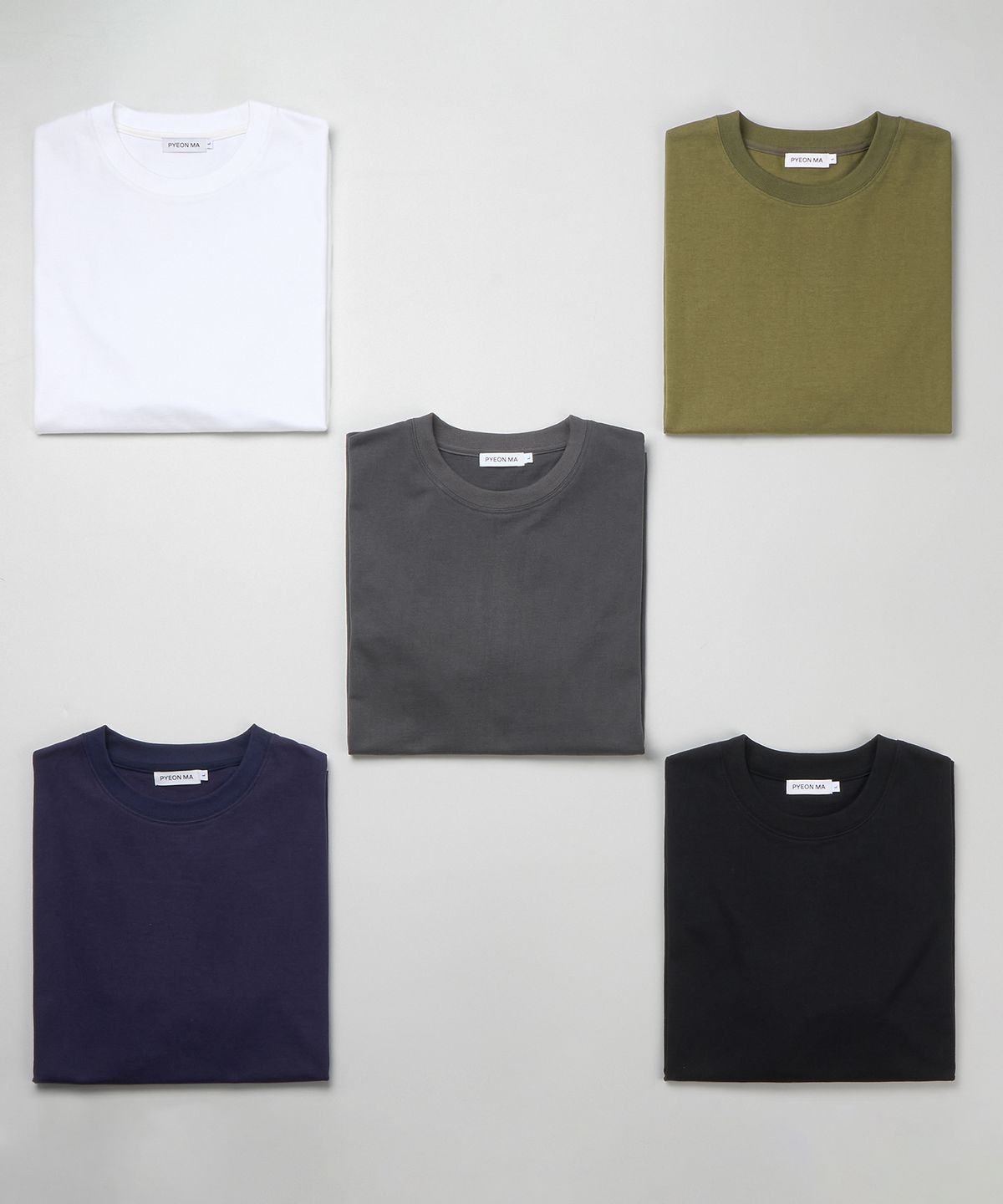 편마(PYEON MA) Recycle Short Sleeve T-shirt - 5color