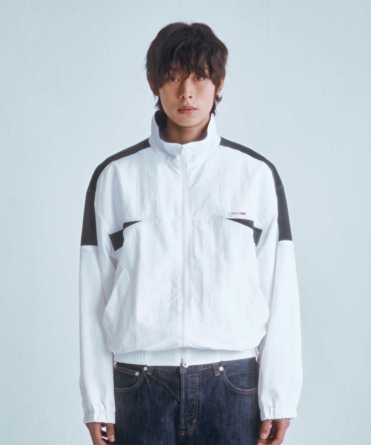 포영(FOUR YOUNG) 00 Wind Breaker White (Unisex)