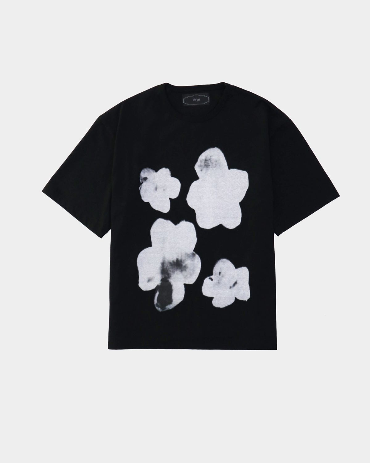 키류(KIRYU) RAIN FLOWER T-SHIRT (BLACK)