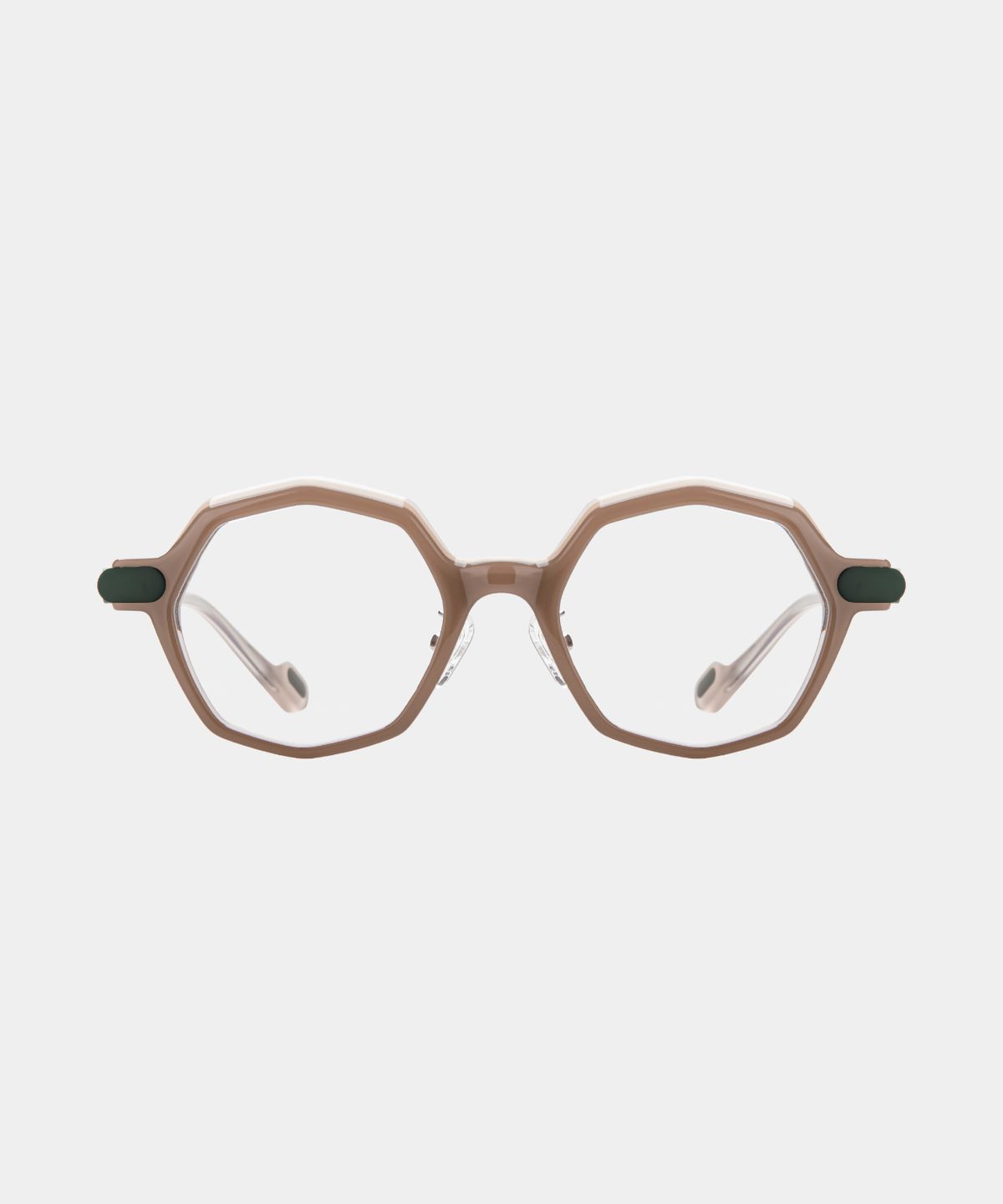 로렌스폴(LAURENCE PAUL) GLAM03 C1 mocha brown&green