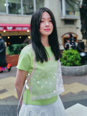 FLOWER PATCH TWINKLE VEST_PINK