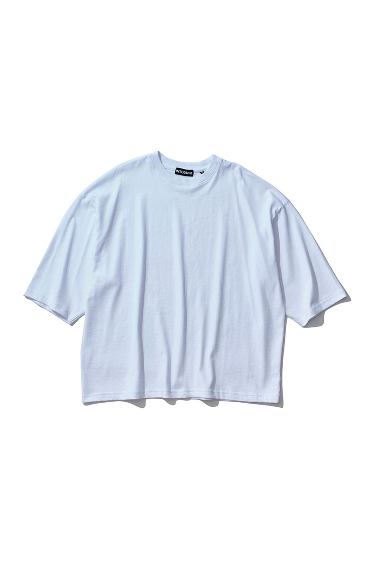 인투더스크(INTODUSK) [INTODUSK] OVERSIZED SS TEE - WHITE