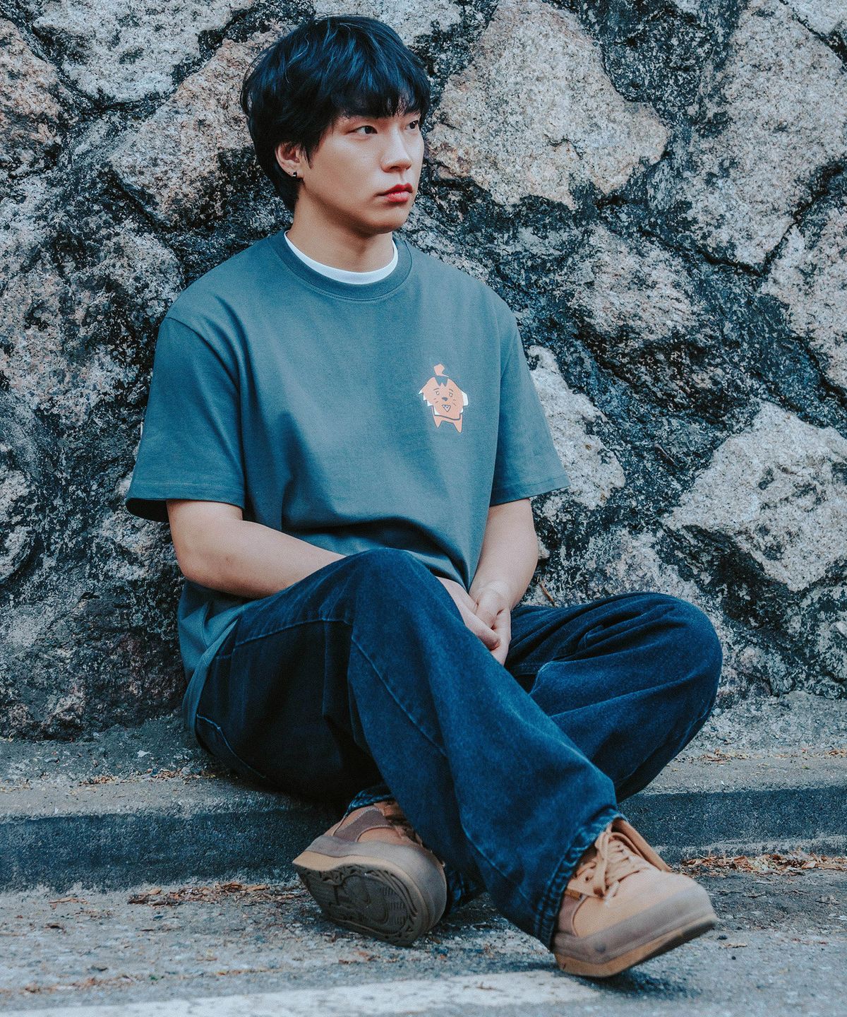 엘리메노(ELIMENO) EL [극동아시아타이거즈] 김치전 호랑이ver.04 반팔티셔츠