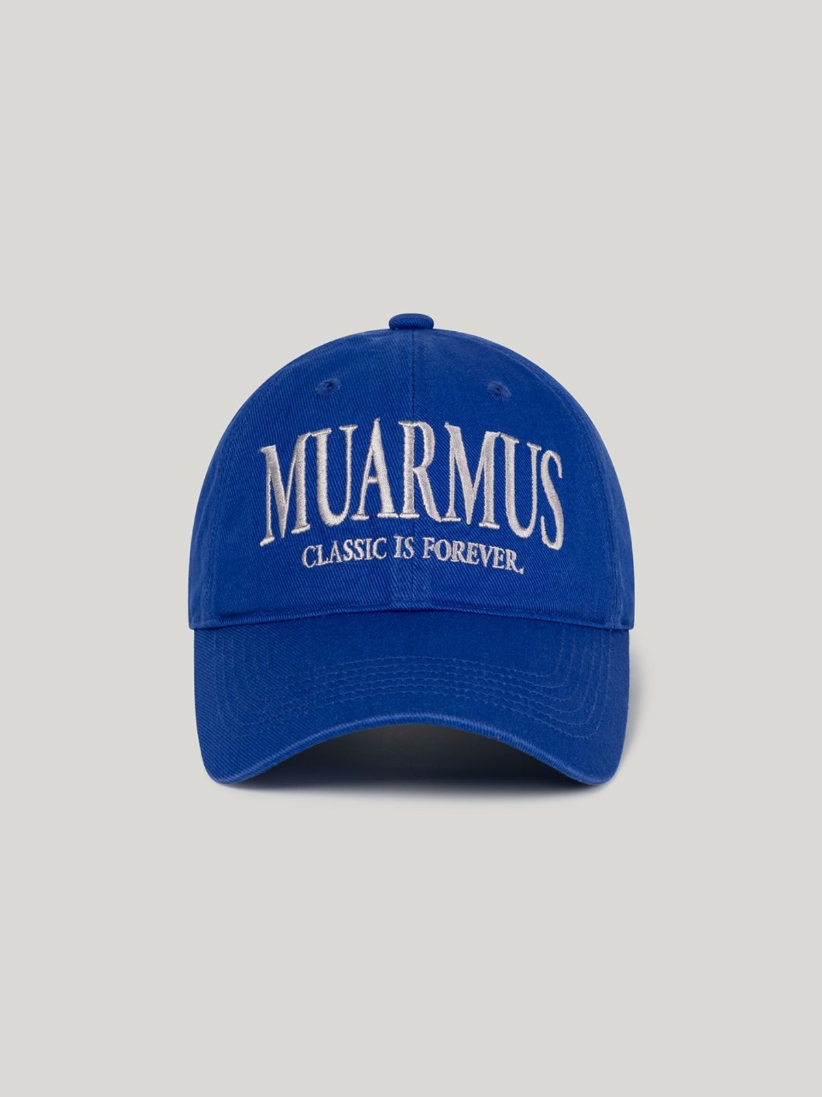 무아르무스(MUARMUS) Muarmus Vintage Cap [Blue]
