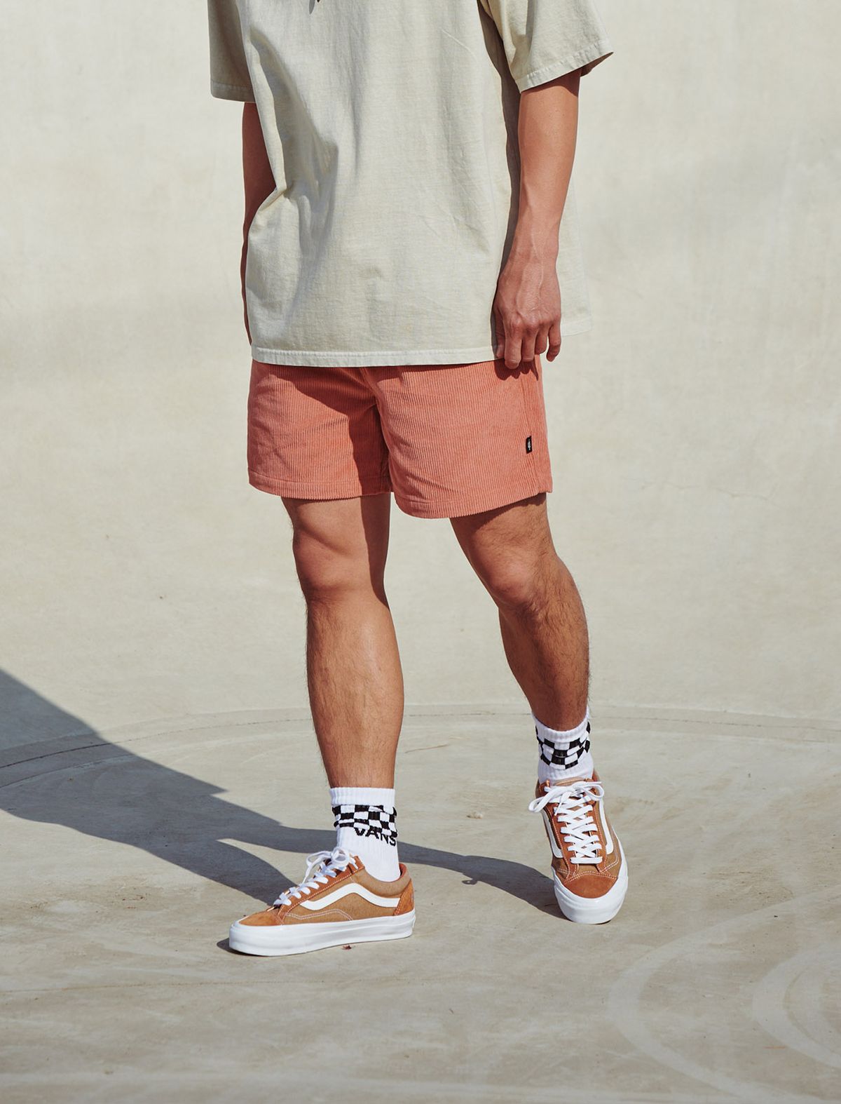 플랫웨이브 인 서울(FLATWAVE IN SEOUL) Coasst Corduroy Walkshorts Pink