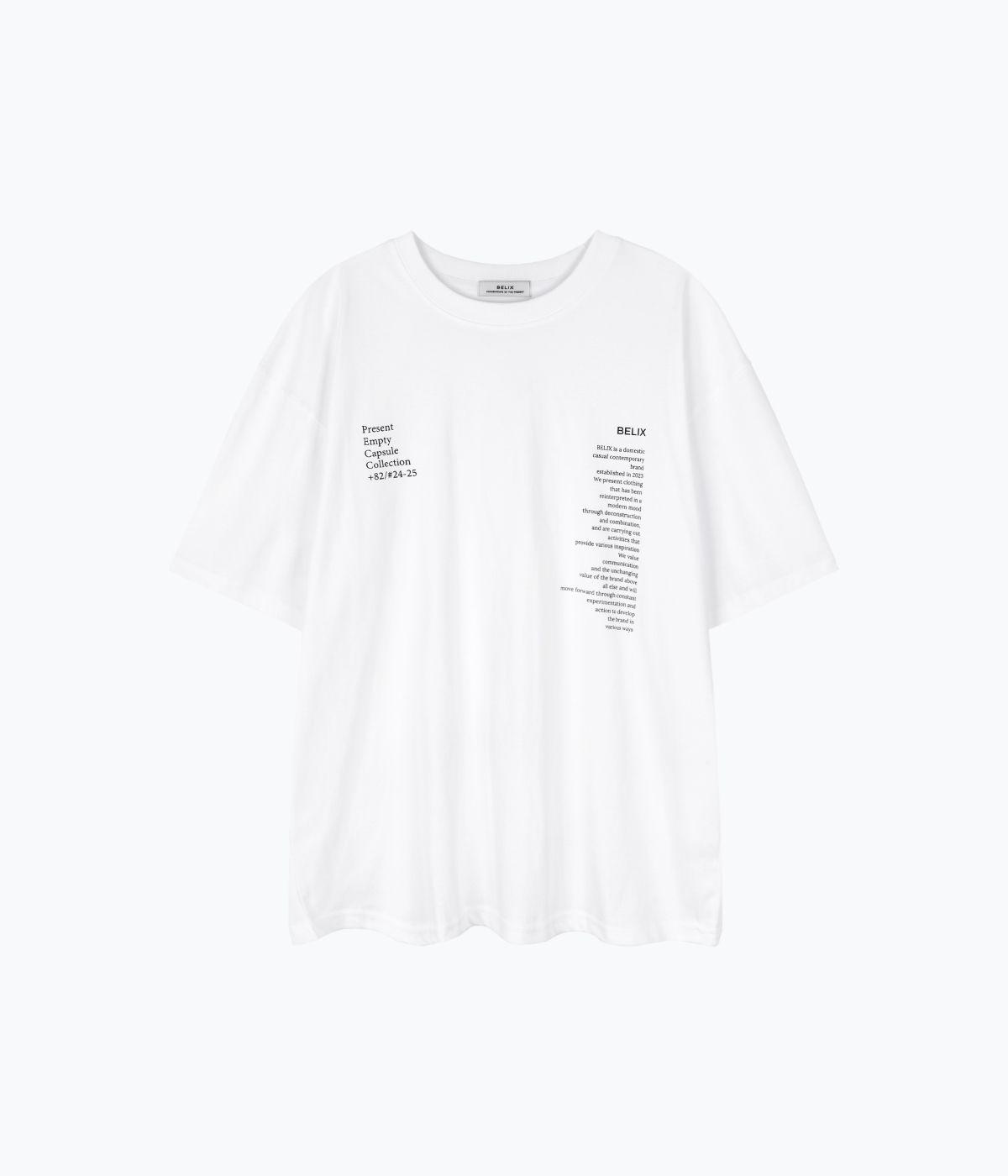 벨릭스(BELIX) PECC artwork t-shirt (white)