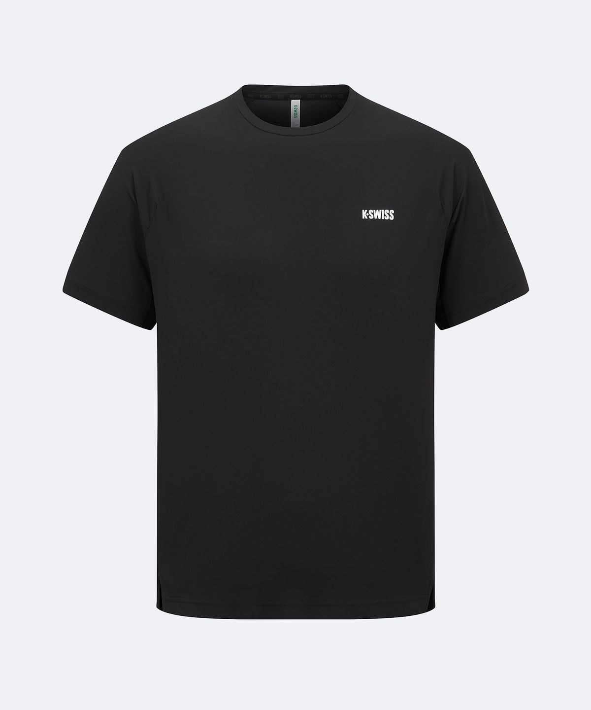 케이스위스(K-SWISS) 남성 코트 베이직 반팔티_1KSTSMU006BK