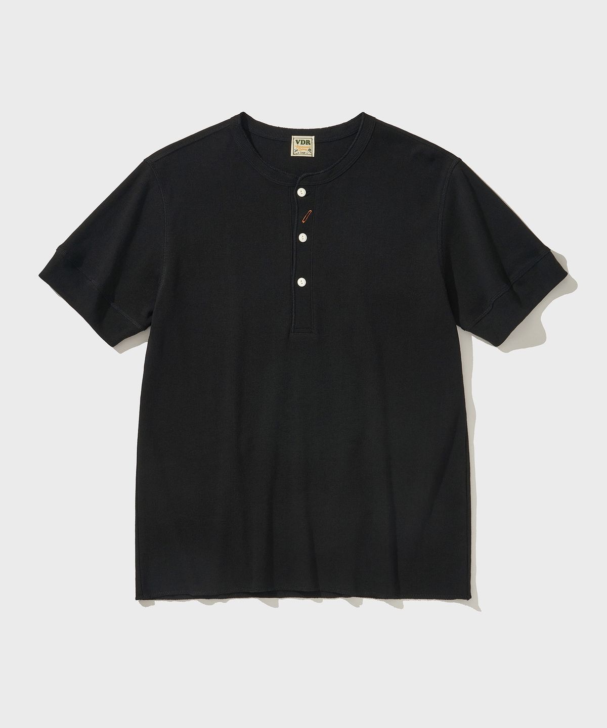 비디알(VDR) BIKERS HENLY NECK T-SHIRT [Black]