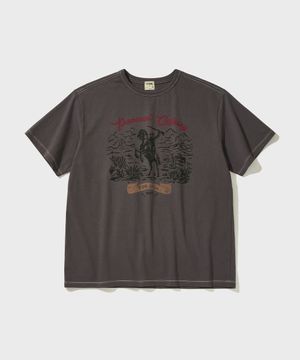 ROUGHRIDERS T-SHIRT [Stone Gray]