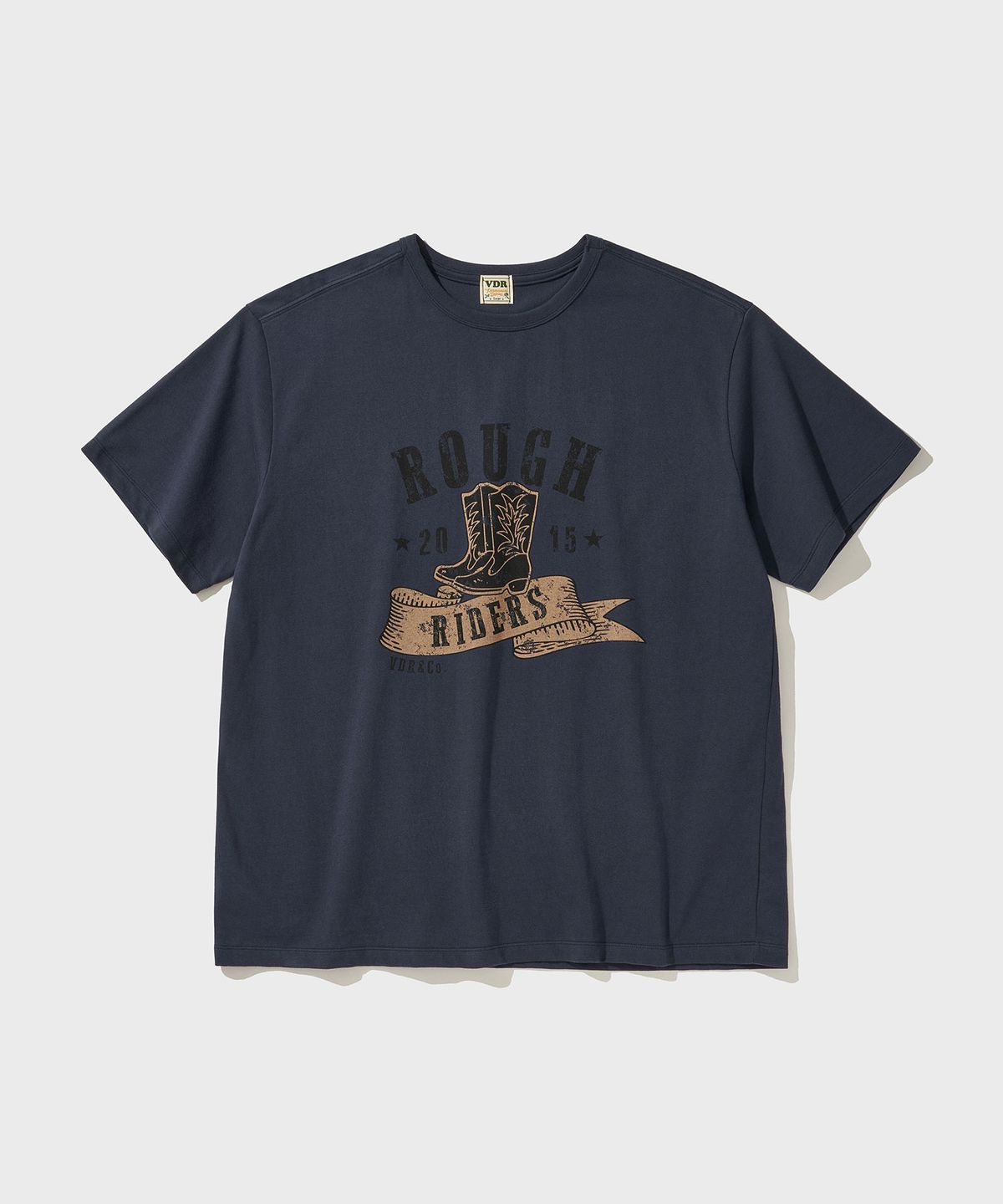 비디알(VDR) BOOTS T-SHIRT [Vintage Navy]