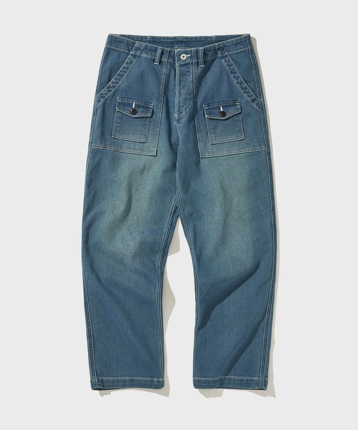 비디알(VDR) SOFT DENIM BUSH PANTS [Vintage Light]