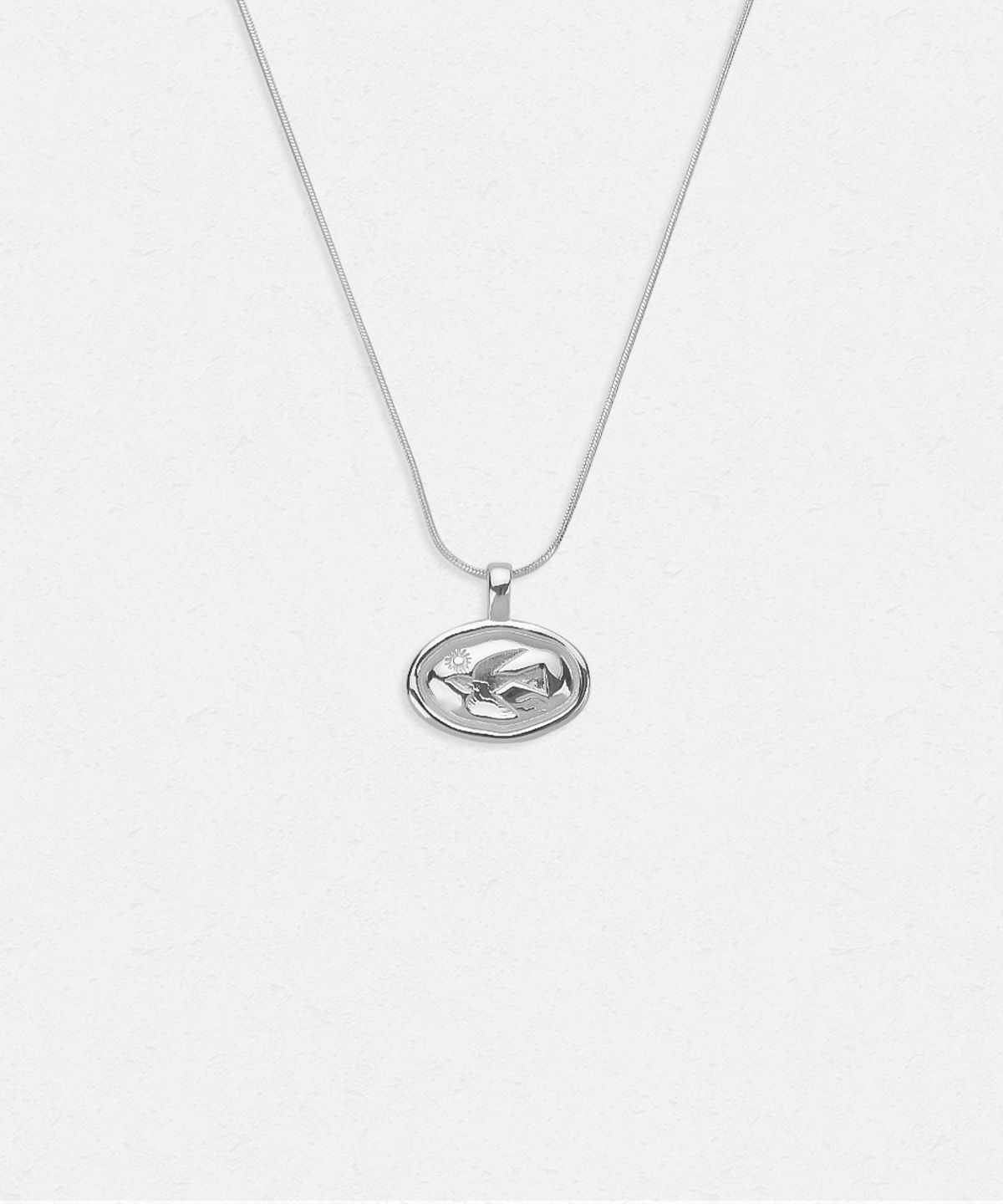 유네(YUNE) Summer Bird Pendant Necklace_[Silver925]