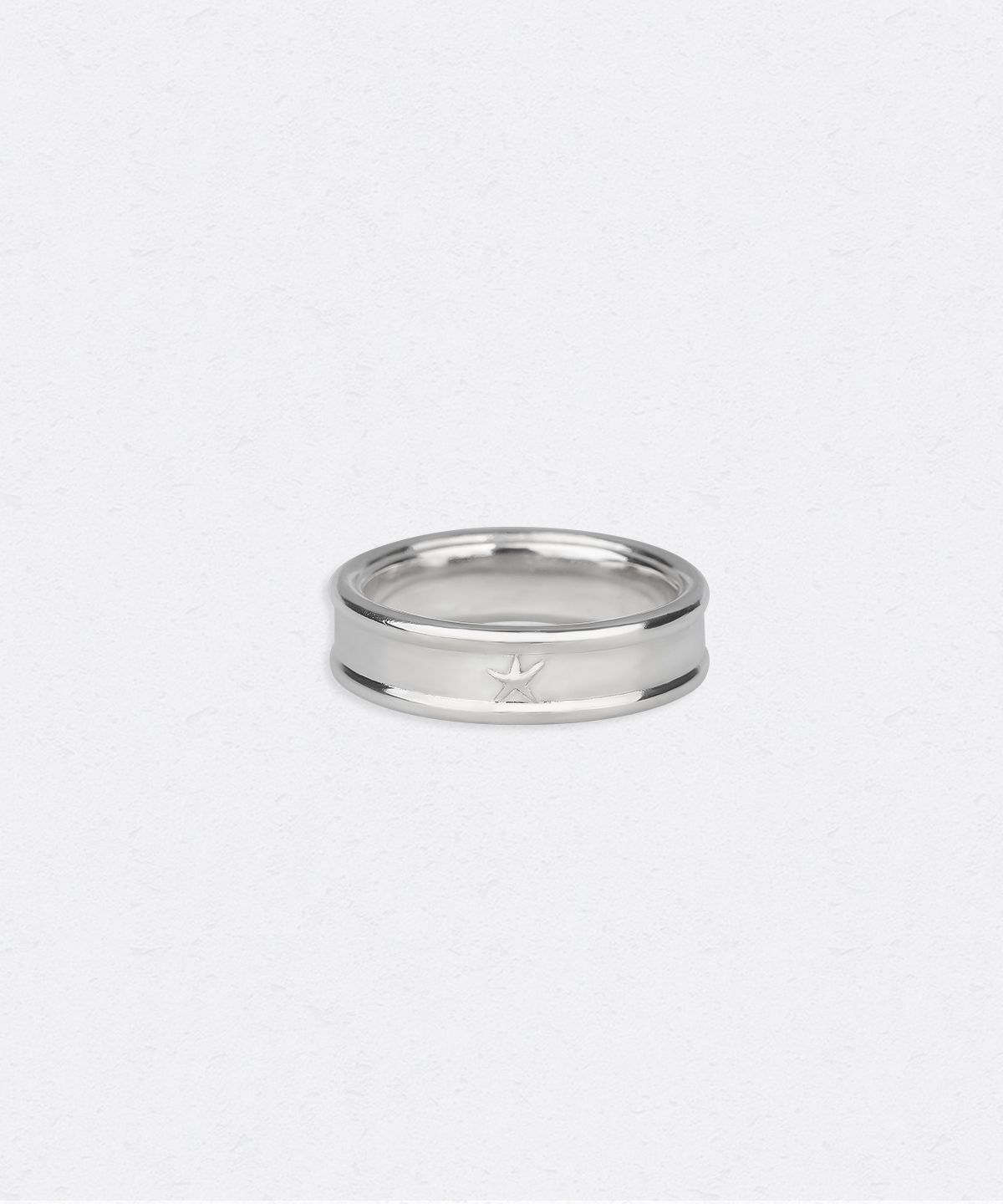 유네(YUNE) Starfish Carved Ring_[Silver925]