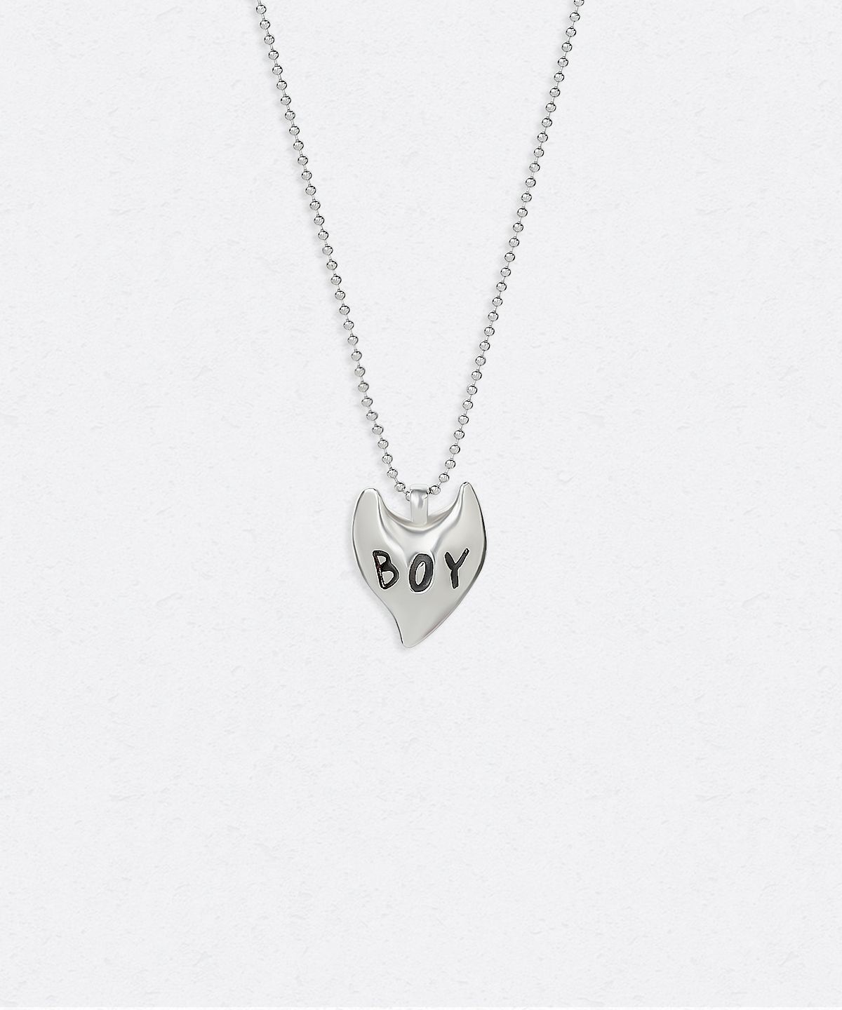 유네(YUNE) BOY Rebel Heart Necklace_[Silver925]
