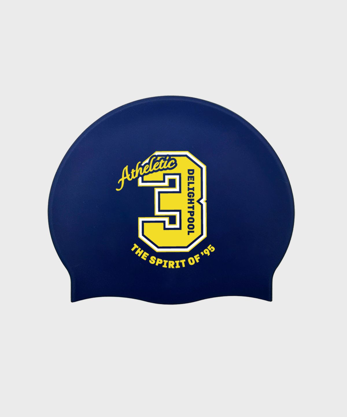 딜라잇풀(DELIGHTPOOL) Varsity 3 Swim Cap - Navy